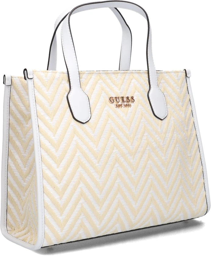 

Сумка Тоут Silvana с 2 отделениями Guess, белый