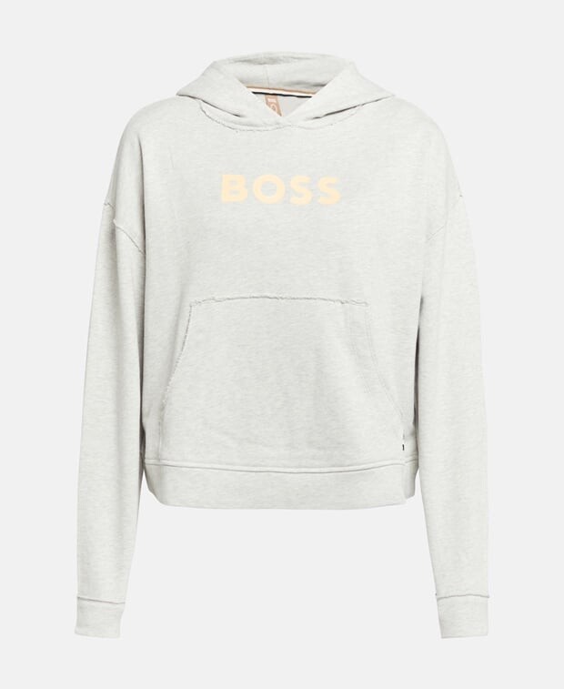

Толстовка с капюшоном Boss, серебряный