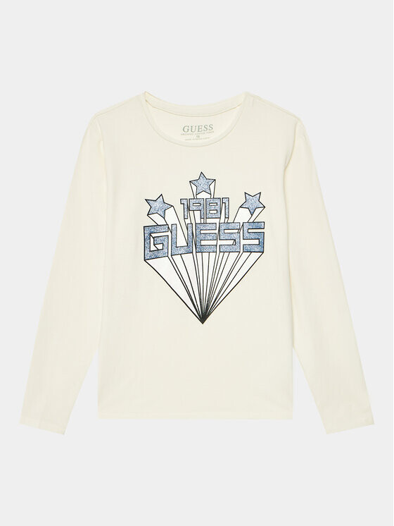 

Блуза стандартного кроя Guess, белый