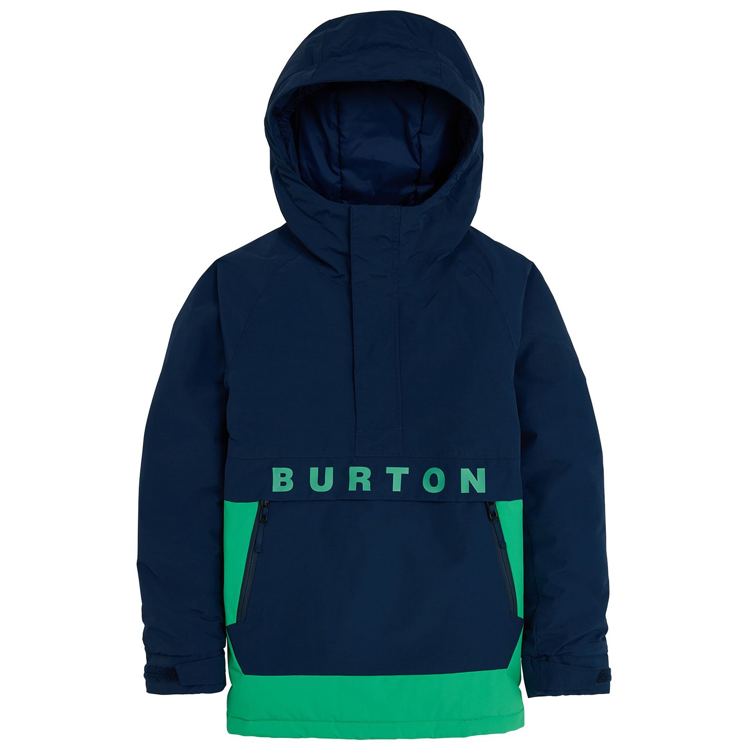 Утепленная куртка <b>Burton</b> Frostner Anorak, синий купить через онлайн-платфор...