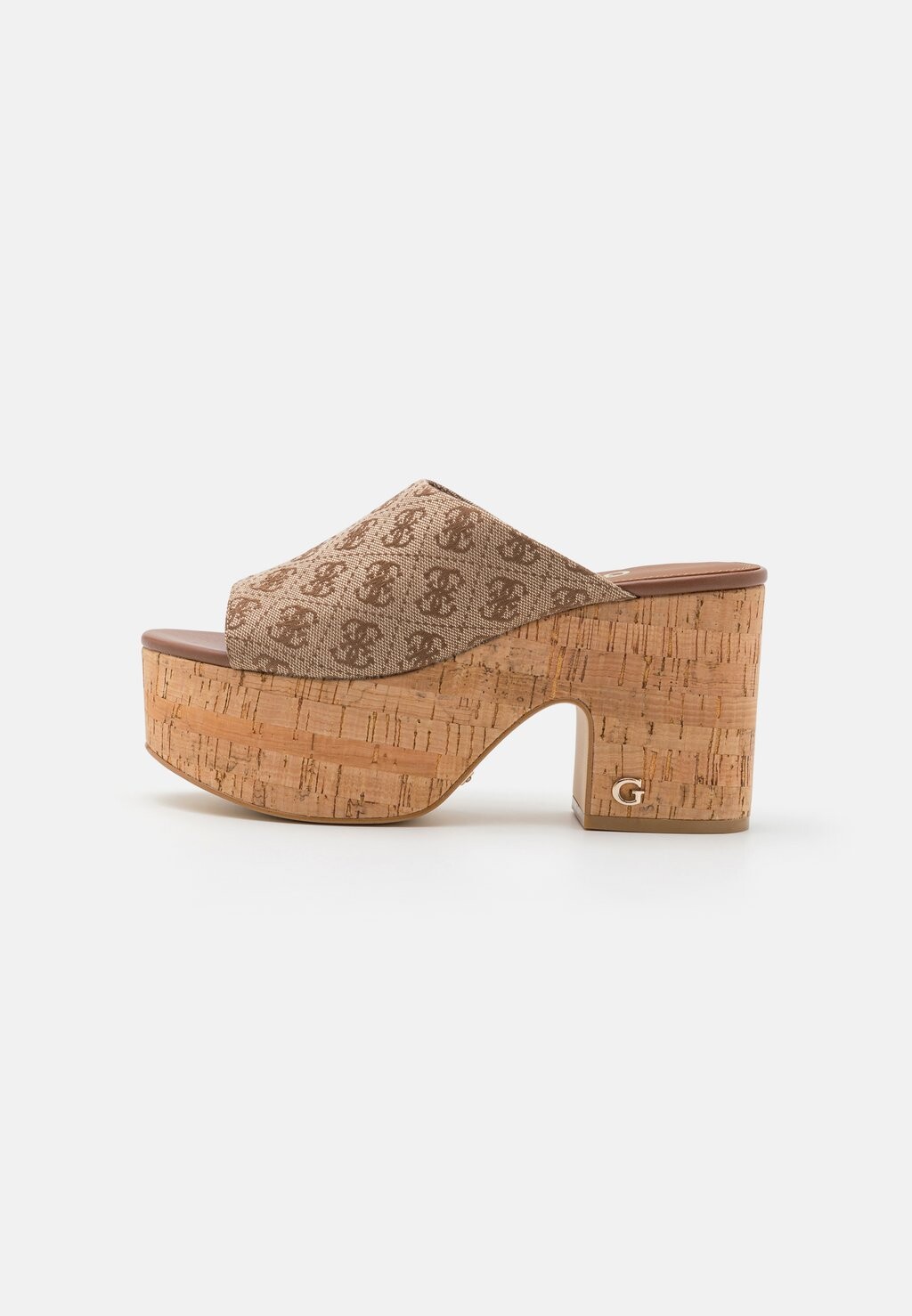 

Тапочки Yaki Guess, цвет beige/brown