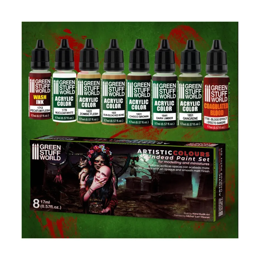 

Набор красок «Нежить», Paint - Paint & Ink Sets