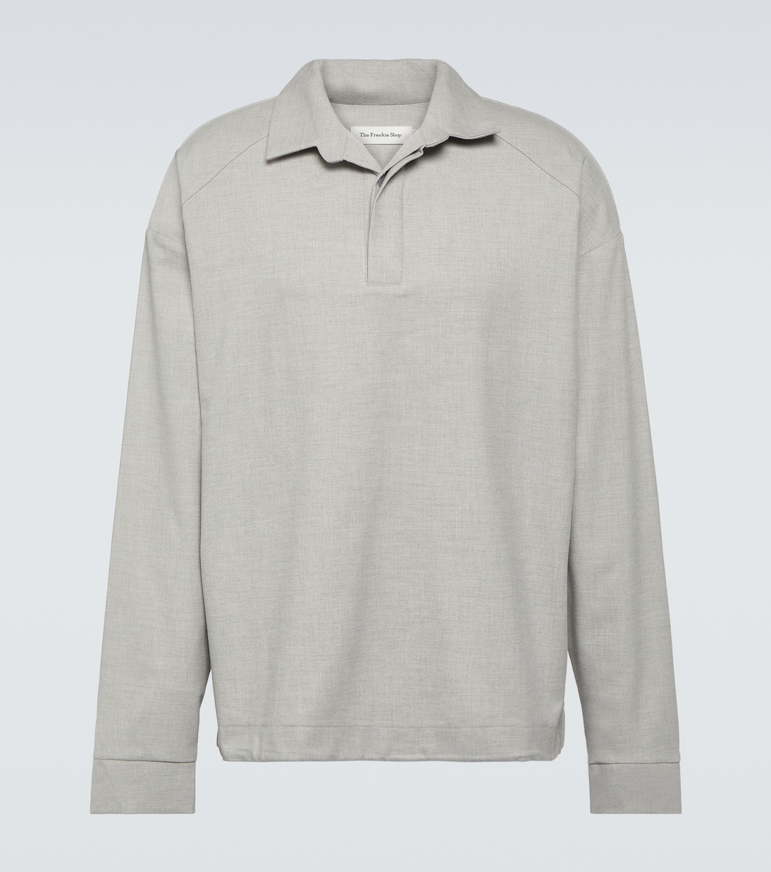 цена Тканый свитер-поло dennis The Frankie Shop, серый