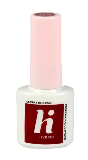 Гибридный лак №249 Cherry Red, 5 мл Hi Hybrid
