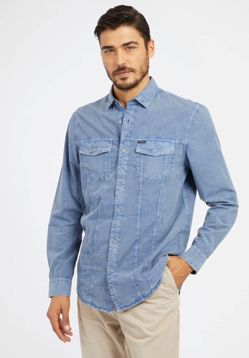 

Рубашка Guess, синий