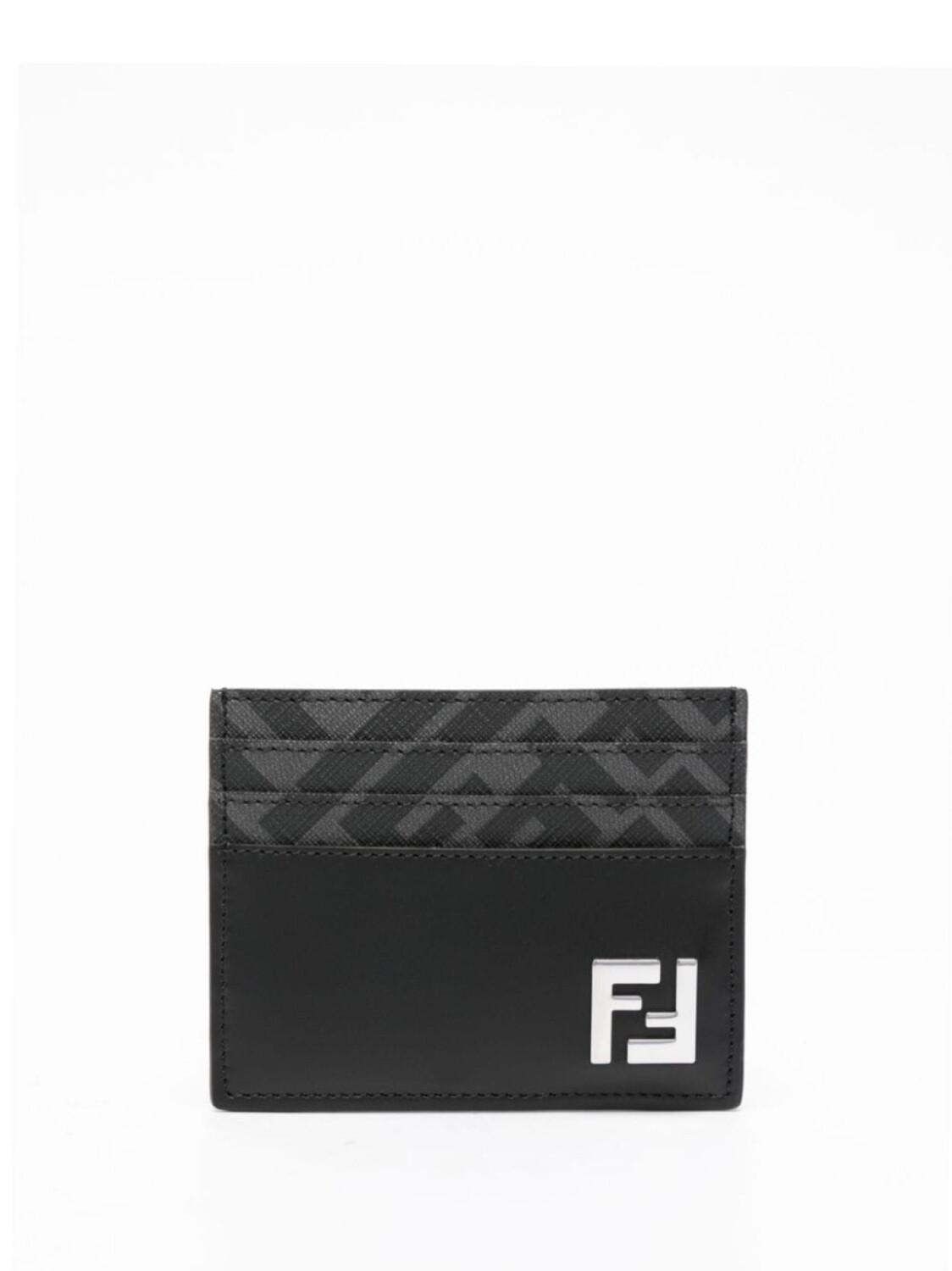 

FENDI картхолдер с логотипом FF, черный