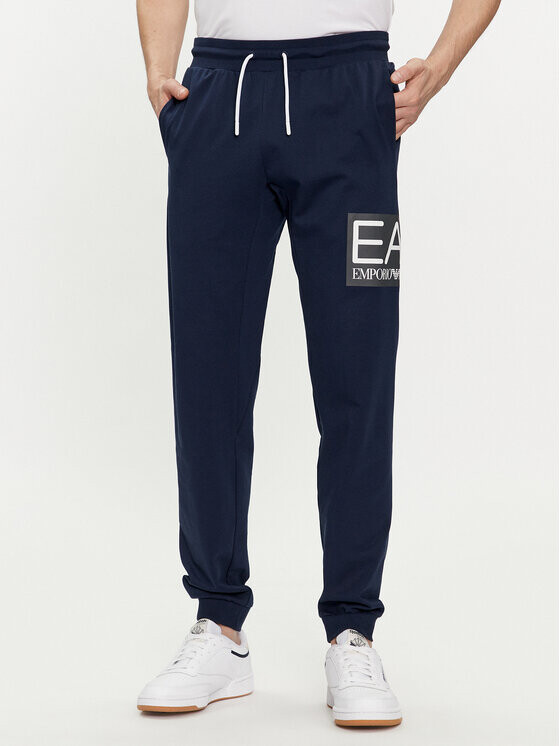

Спортивные брюки стандартного кроя Ea7 Emporio Armani, синий