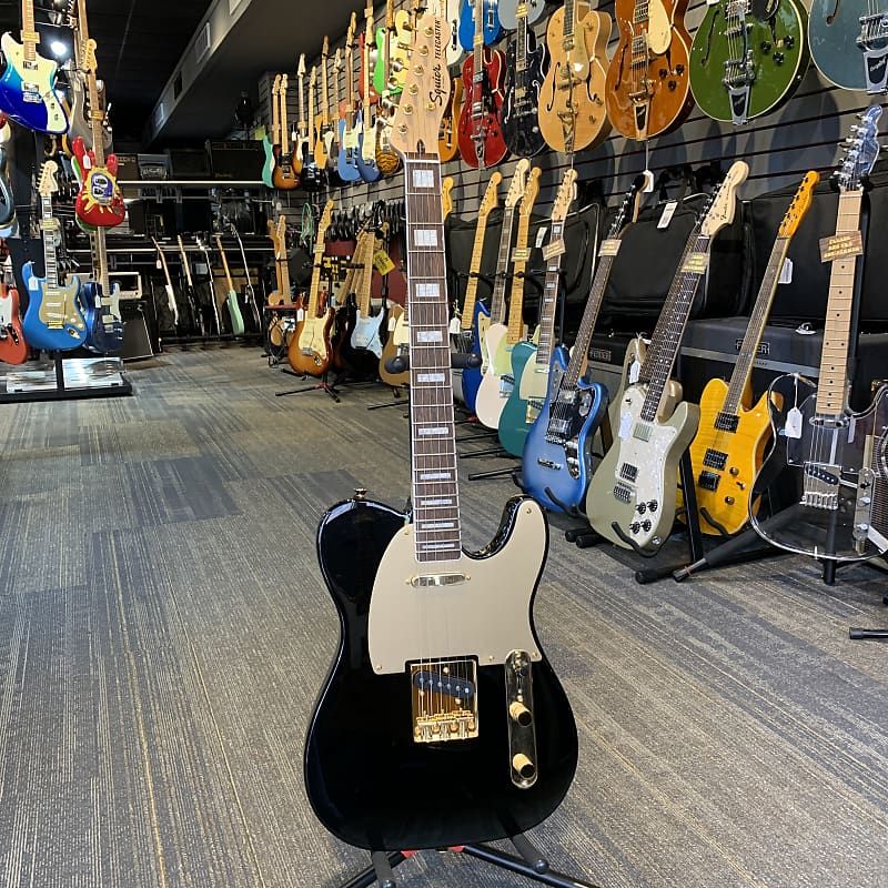 

Электрогитара Squier 40th Anniversary Gold Edition Telecaster 2022 - Present Black