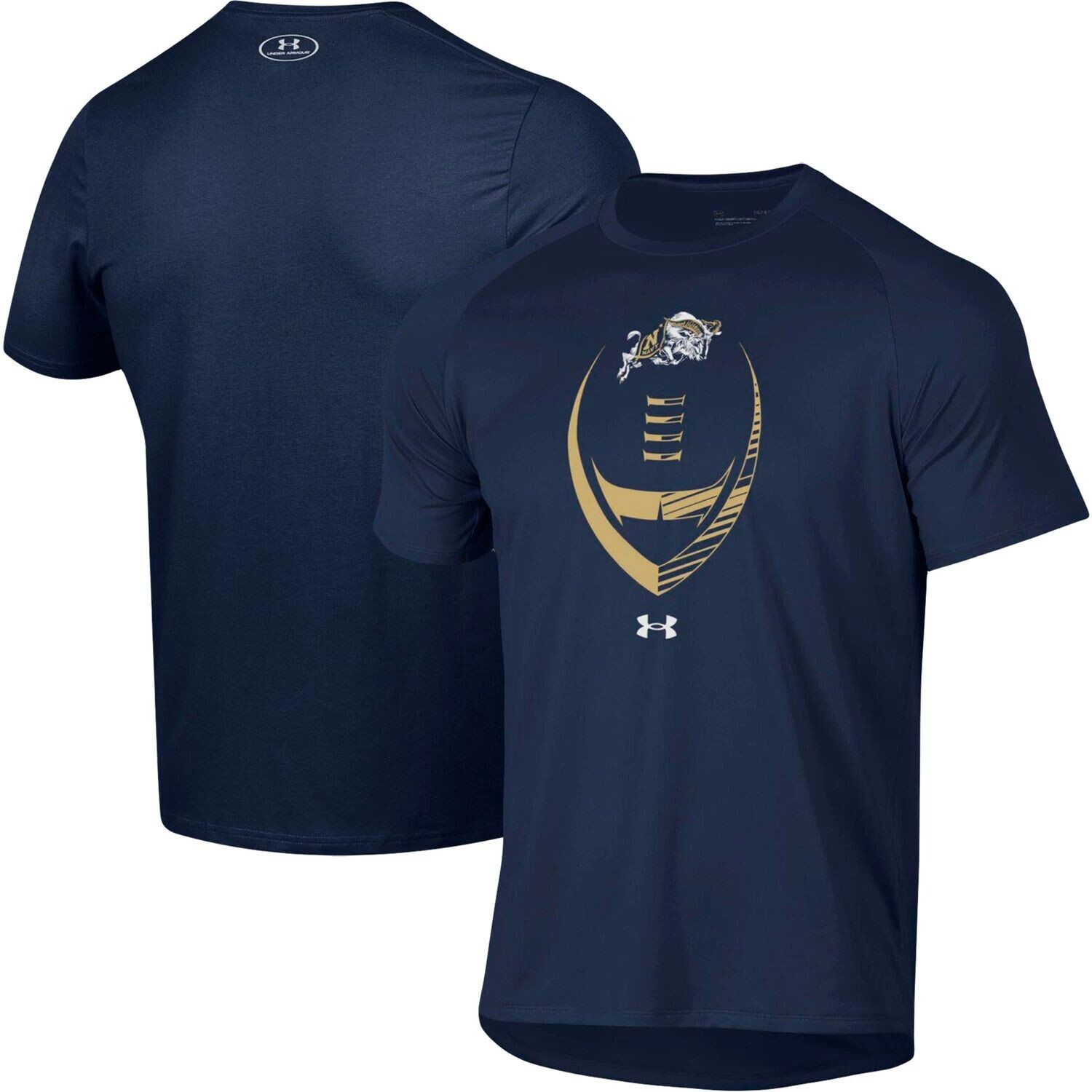 

Мужская темно-синяя футболка для гардемаринов Football Icon Performance Under Armour