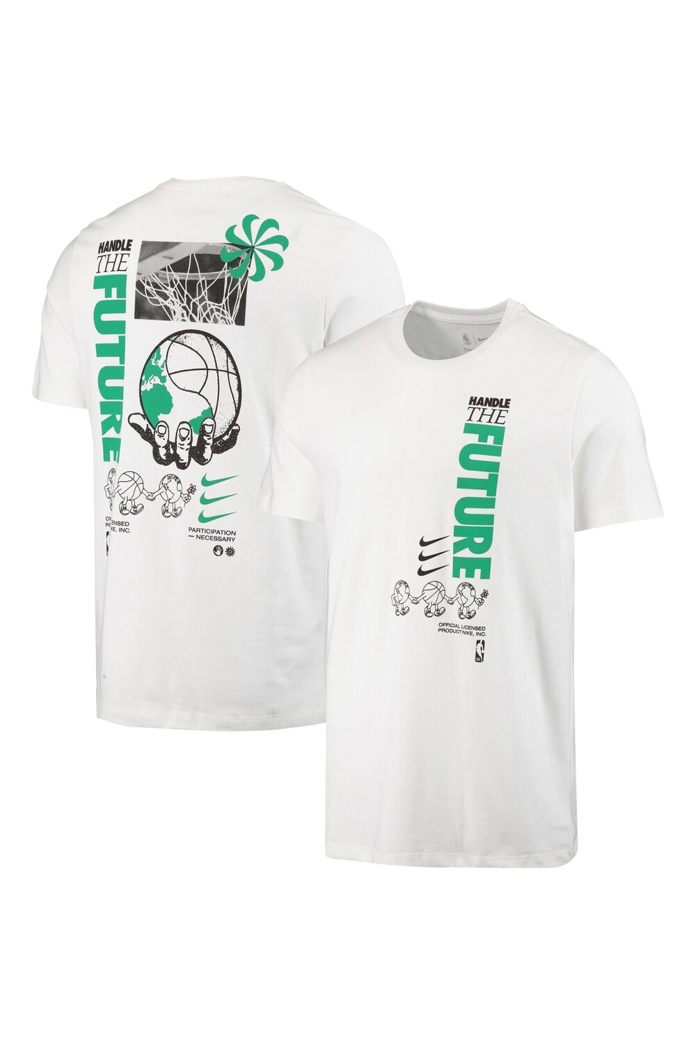 

Футболка NBA Move 2 Zero Back Nike, белый