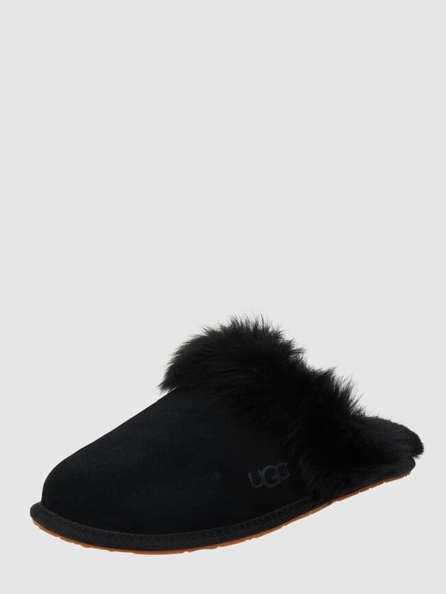 

Тапочки из замши модели Scuff Sis UGG, черный
