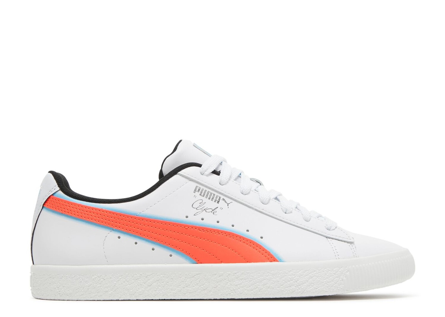 

Кроссовки Puma Clyde 'Airbrush', белый