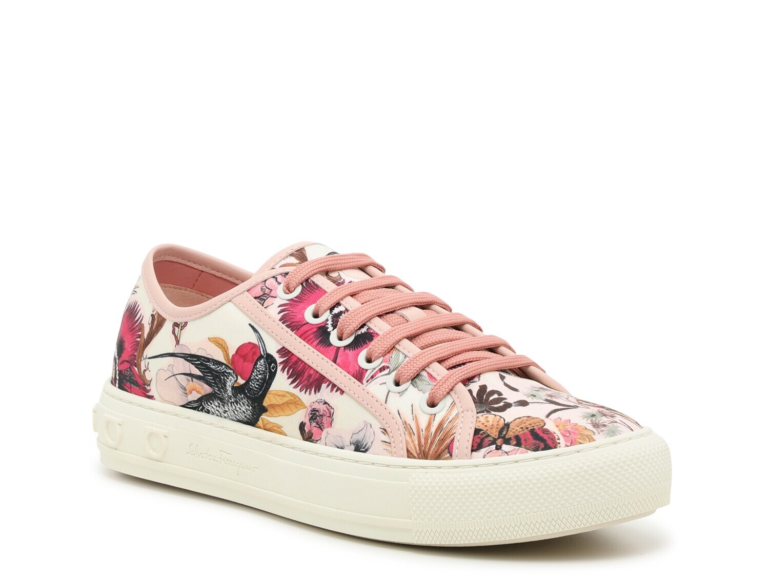 

Кроссовки Salvatore Ferragamo Borg, светло-розовый