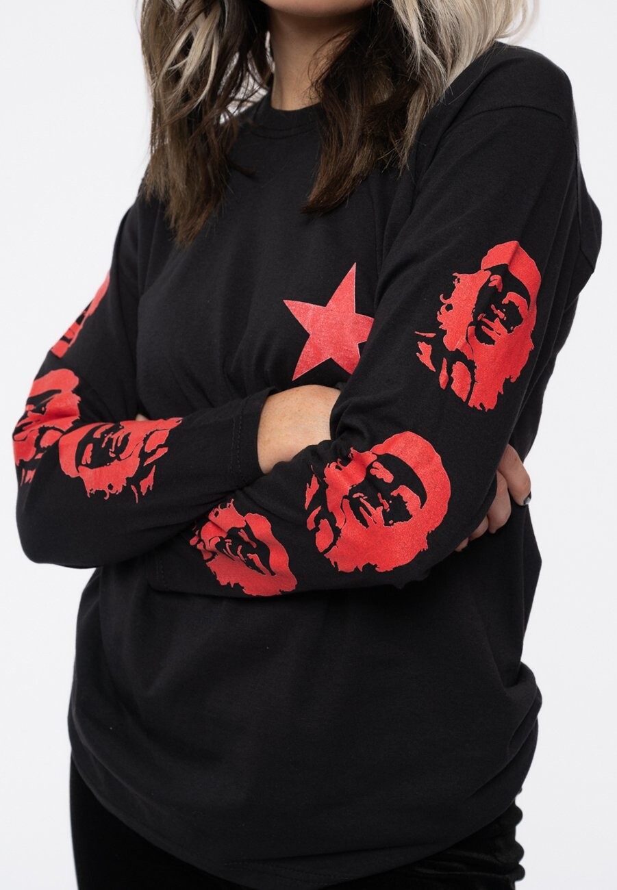 

Топ с длинными рукавами Paradiso Clothing, черный