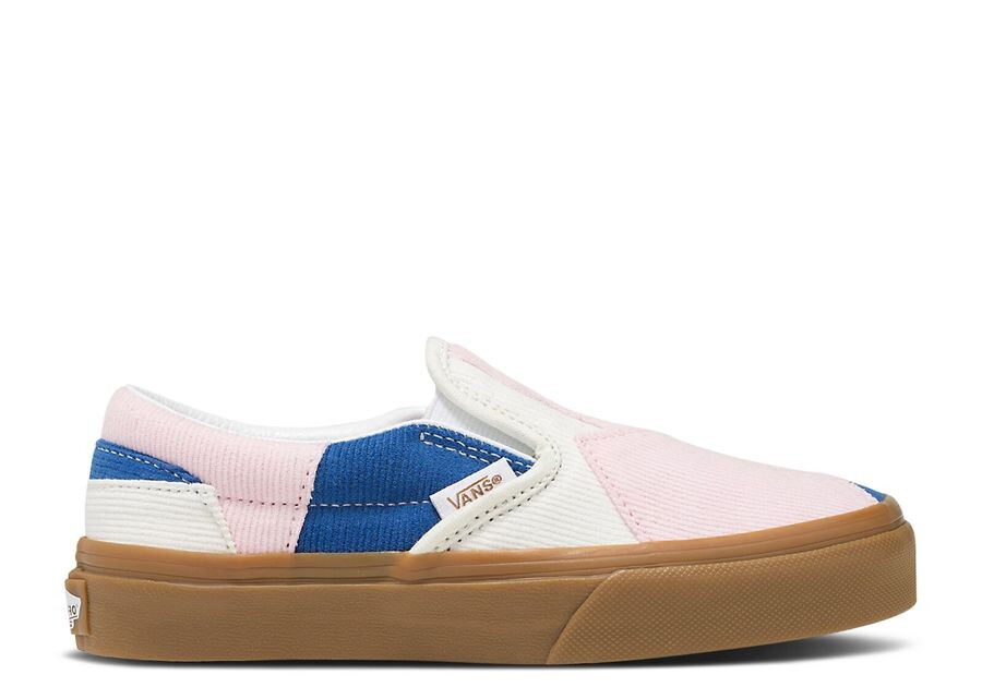 

Кроссовки Vans Classic Slip-On V Kids 'Corduroy Patchwork', розовый