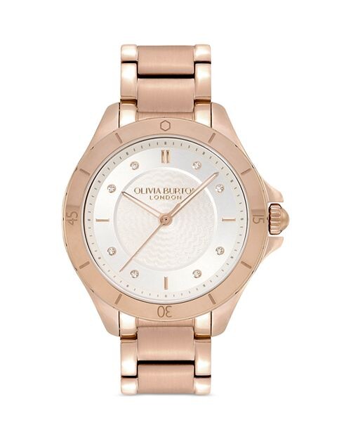 

Спортивные часы класса люкс, 36 мм Olivia Burton, цвет Silver