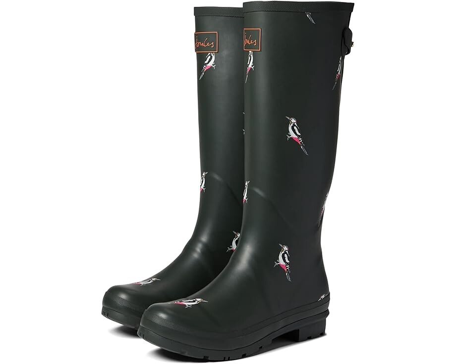 

Ботинки Joules Welly Print, цвет Woodpecker