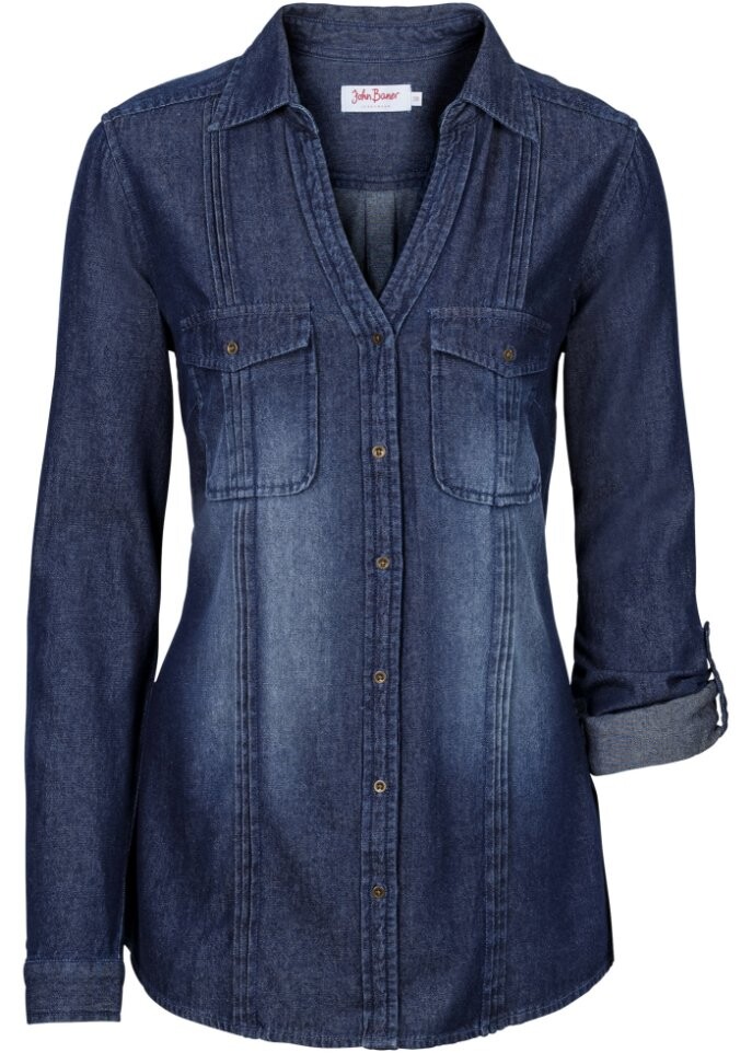 

Джинсовая блузка John Baner Jeanswear, синий
