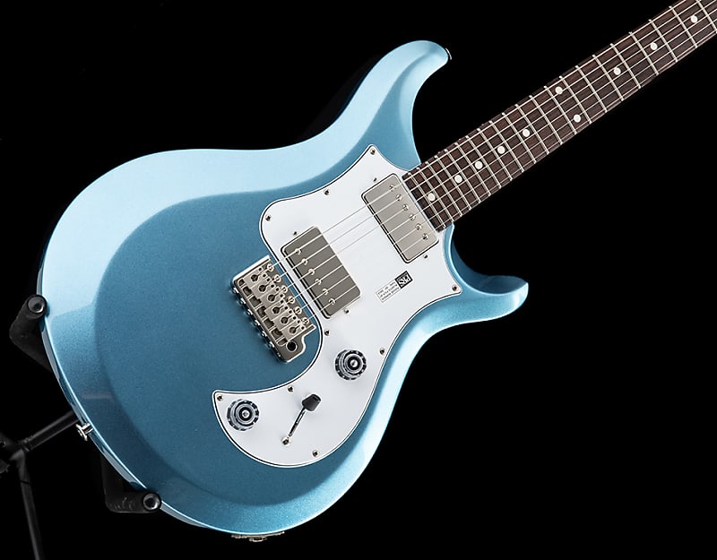 Электрогитара PRS S2 Standard 24 with Dots Inlay Frost Blue Metallic гитара prs s2 frost green blue metallic морозно синий металлик