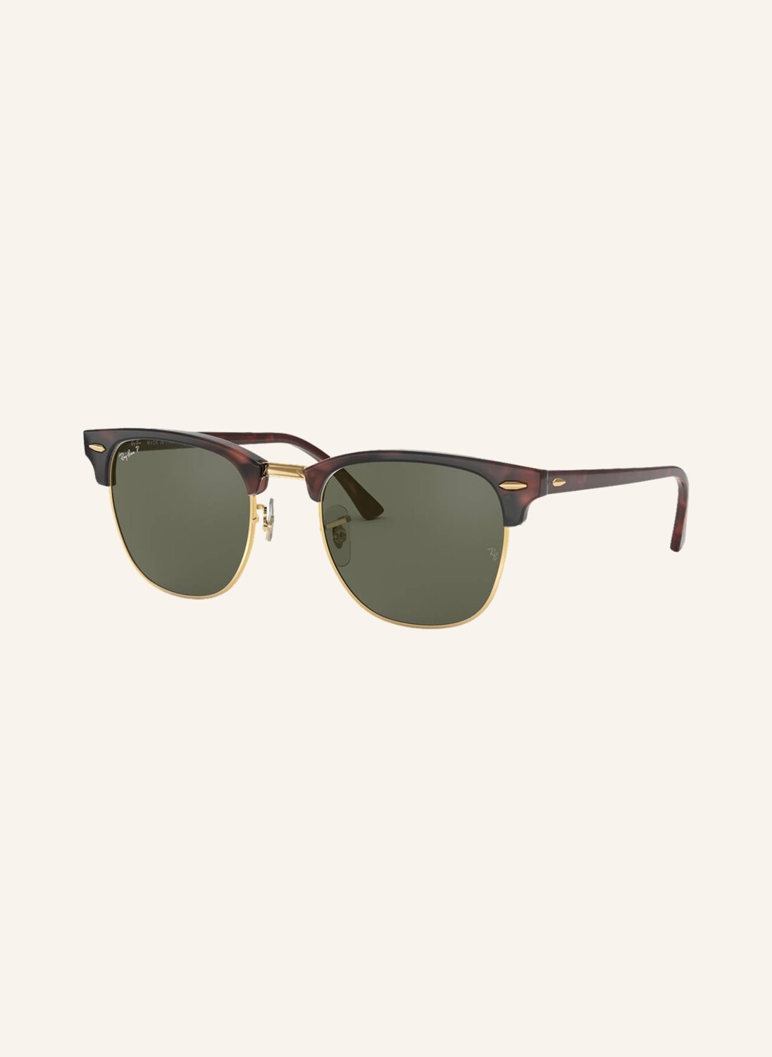 

Солнцезащитные очки Ray-Ban RB3016 CLUBMASTER, гавана