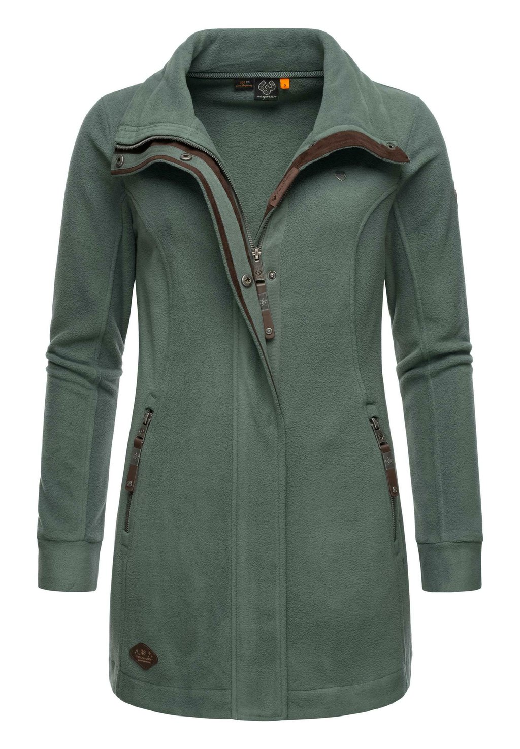 цена Флисовая куртка Ragwear, сосновый зеленый