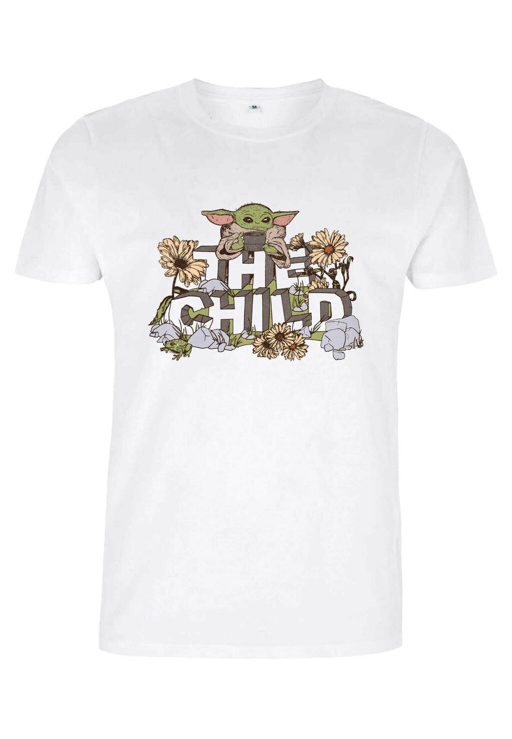 

Футболка с принтом STAR WARS THE MANDALORIAN VINTAGE FLOWER CHILD Star Wars, белый
