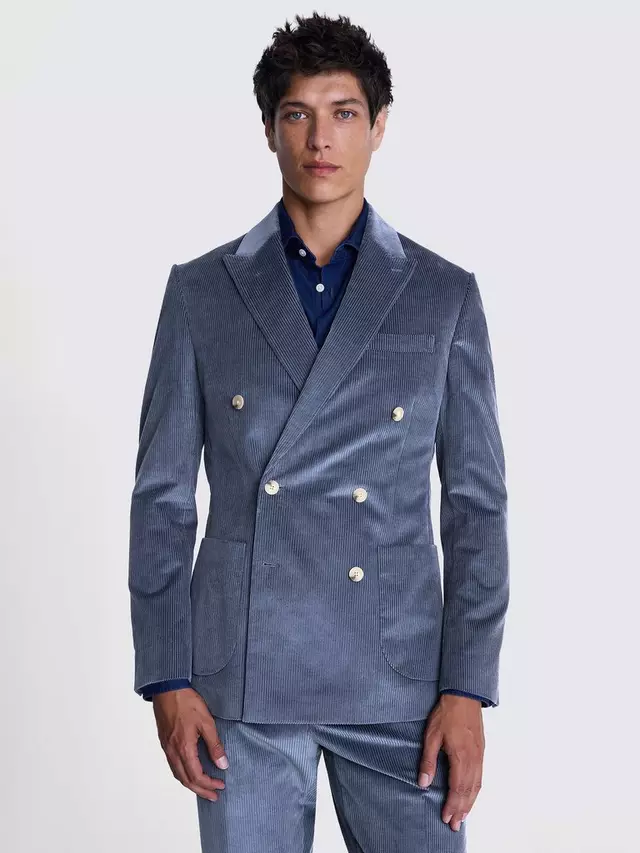 

Куртка Moss Tailored-Fit Suit, цвет steel/blue