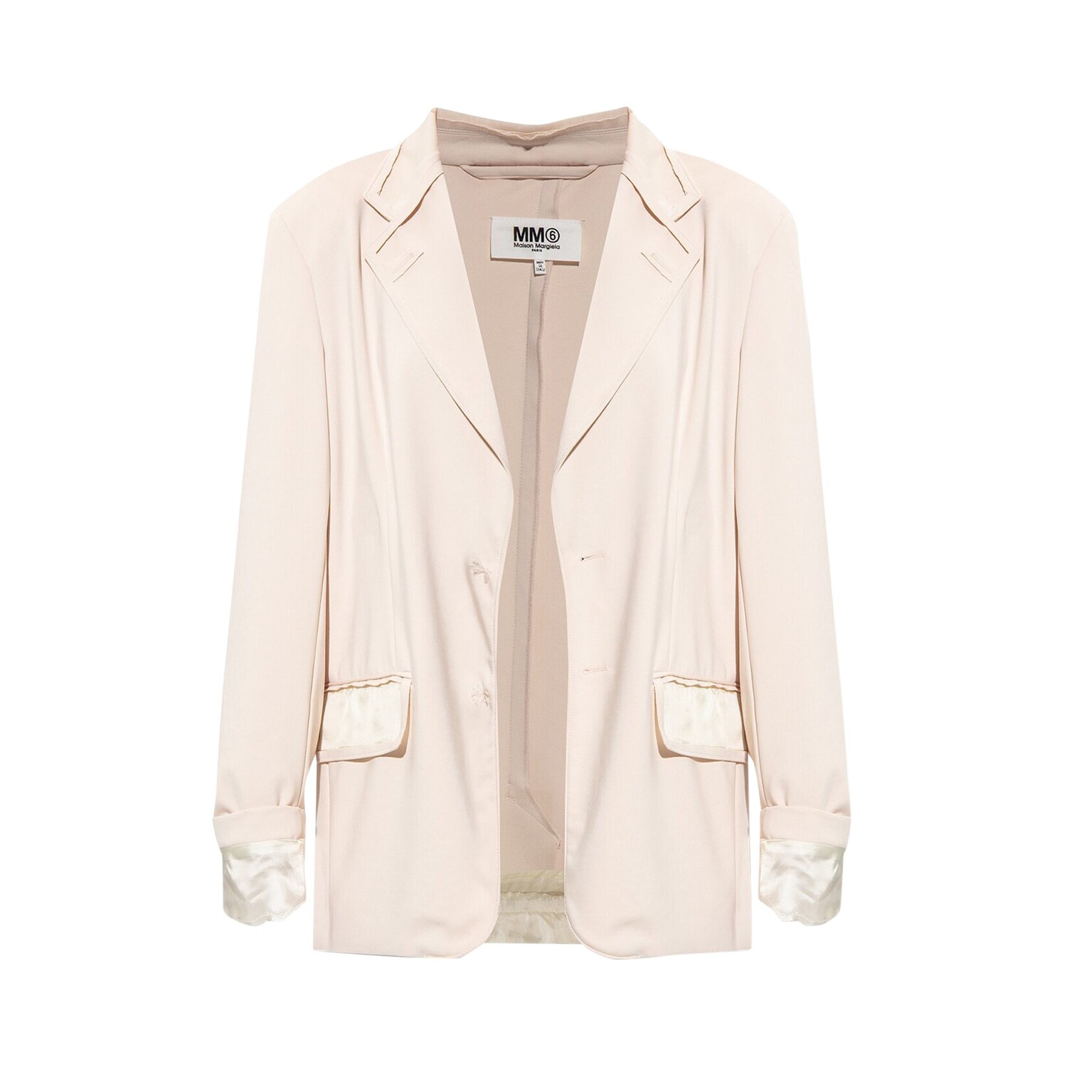 

MM6 Maison Margiela Блейзер цвета слоновой кости