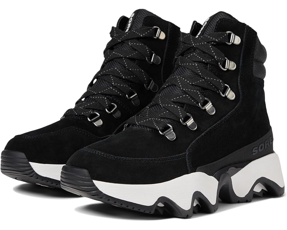 

Кроссовки SOREL Kinetic Impact Conquest Waterproof, цвет Black/Sea Salt