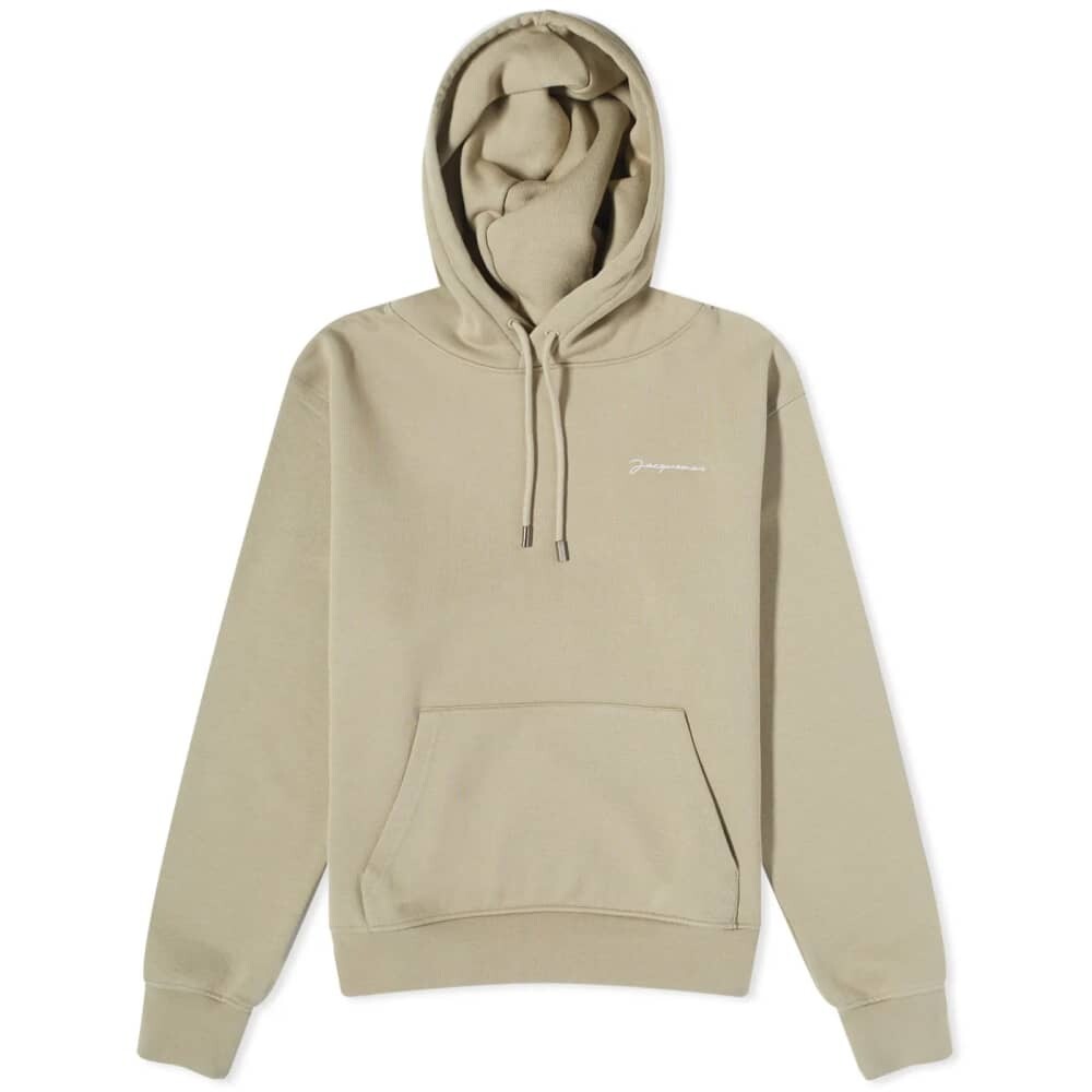 

Классическая толстовка с логотипом Jacquemus, хаки