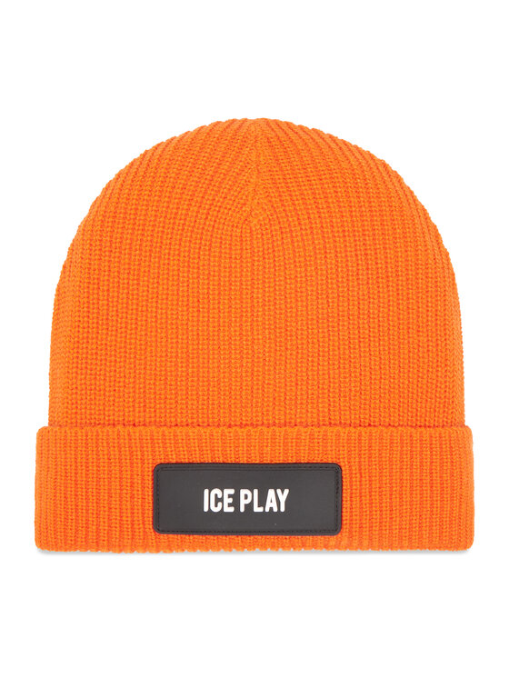 Кепка Ice Play, оранжевый пряжа lana лана 50% шерсть 50% акрил 200м 50гр 951 графит