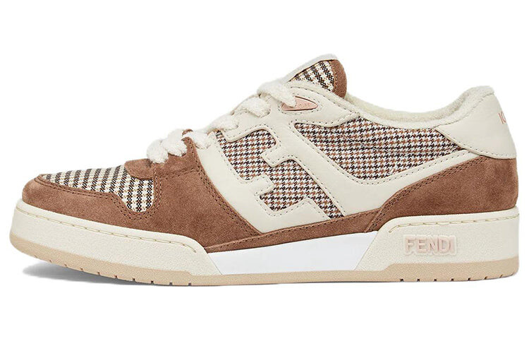 

Кроссовки FENDI Match Skate, бежевый/коричневый
