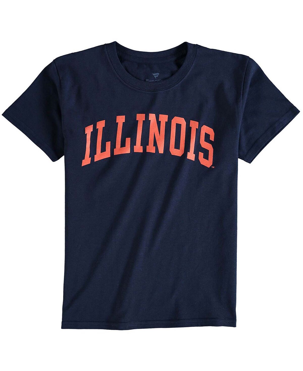 

Темно-синяя футболка Big Boys Illinois Fighting Illini Basic Arch Fanatics