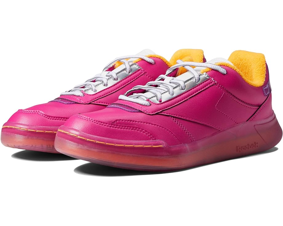 

Кроссовки Reebok Club C Legacy Reebok X Jetstones Meet The Flintstones, цвет Brilliant Pink/White/Grape Punch