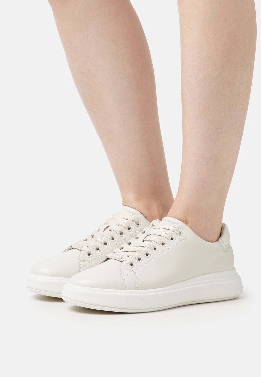 

Кроссовки Calvin Klein RAISED CUPSOLE LACE UP, цвет dark ecru