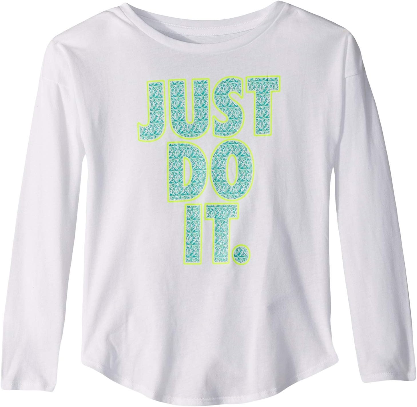 

Футболка Nike Long Sleeve Just Do It Graphic T-Shirt, белый