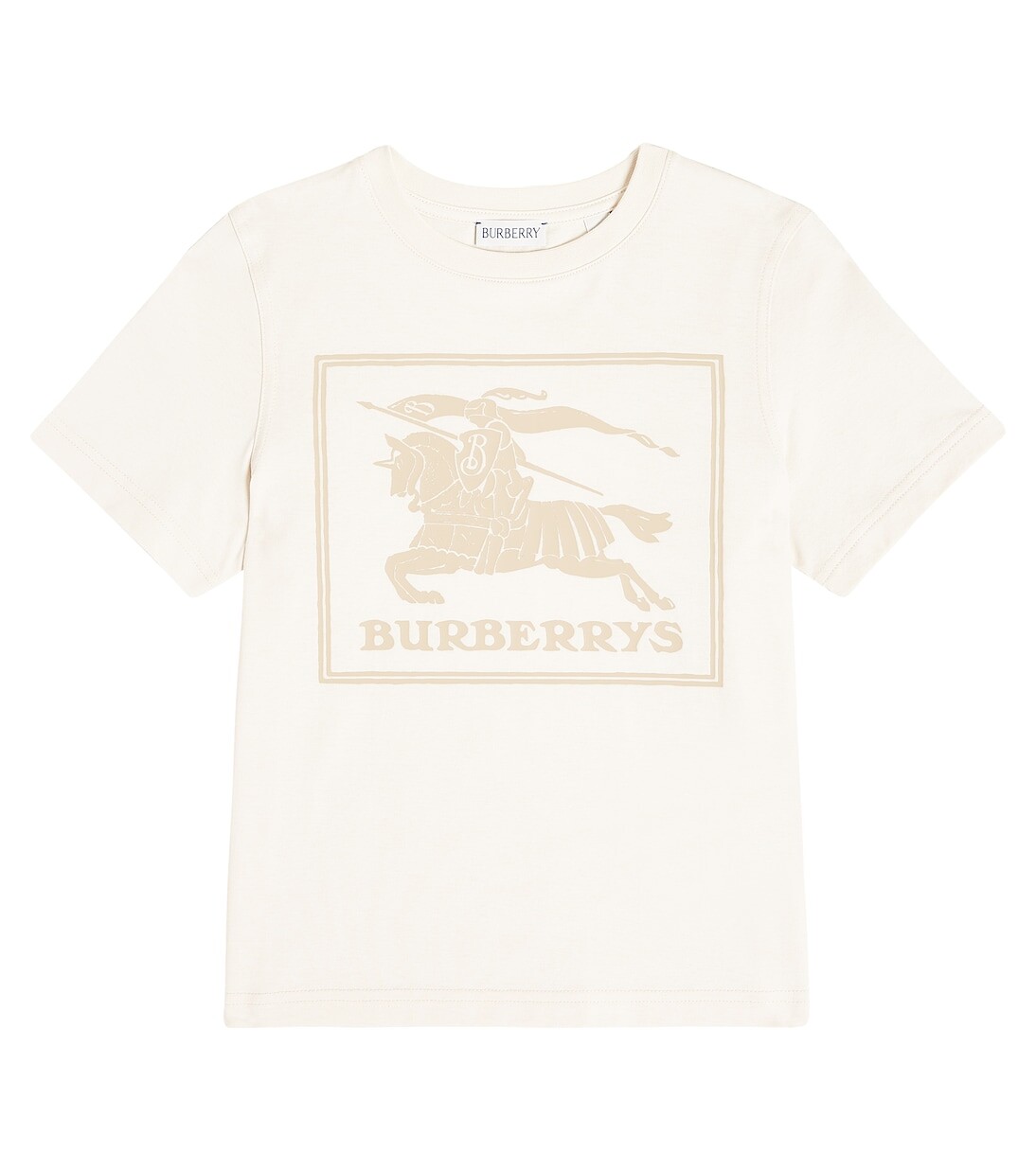 

Футболка ekd из хлопкового джерси Burberry Kids, нейтральный