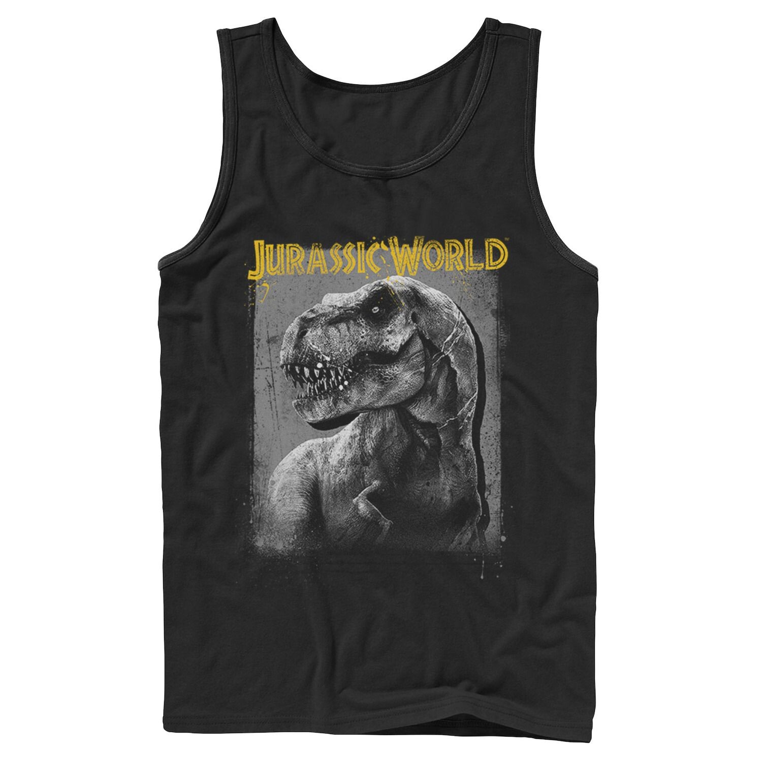 

Мужская майка с рисунком Jurassic World T-Rex Profile Shading Licensed Character