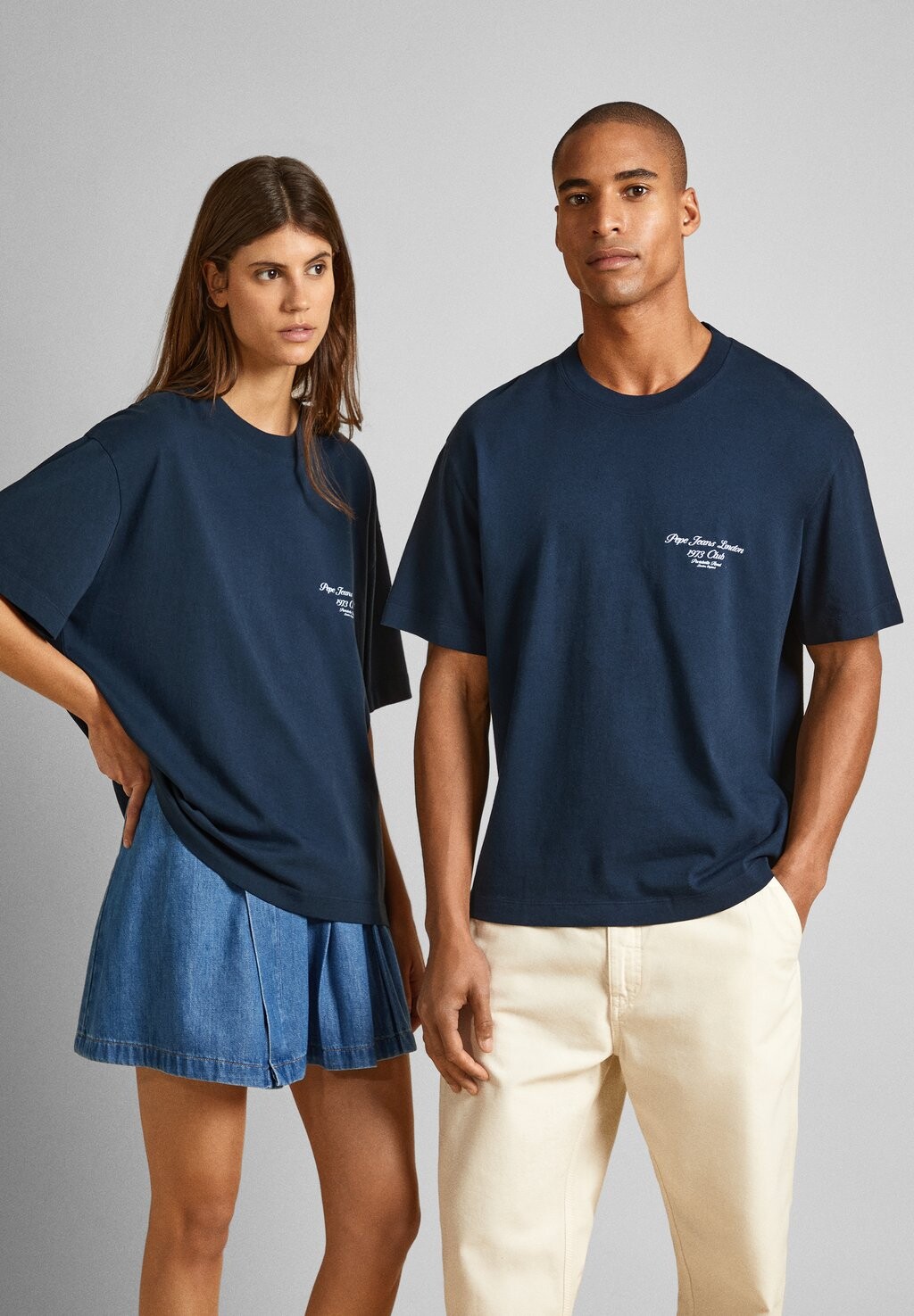 

Принт на футболке WESTBOURNE Pepe Jeans, темно-синий
