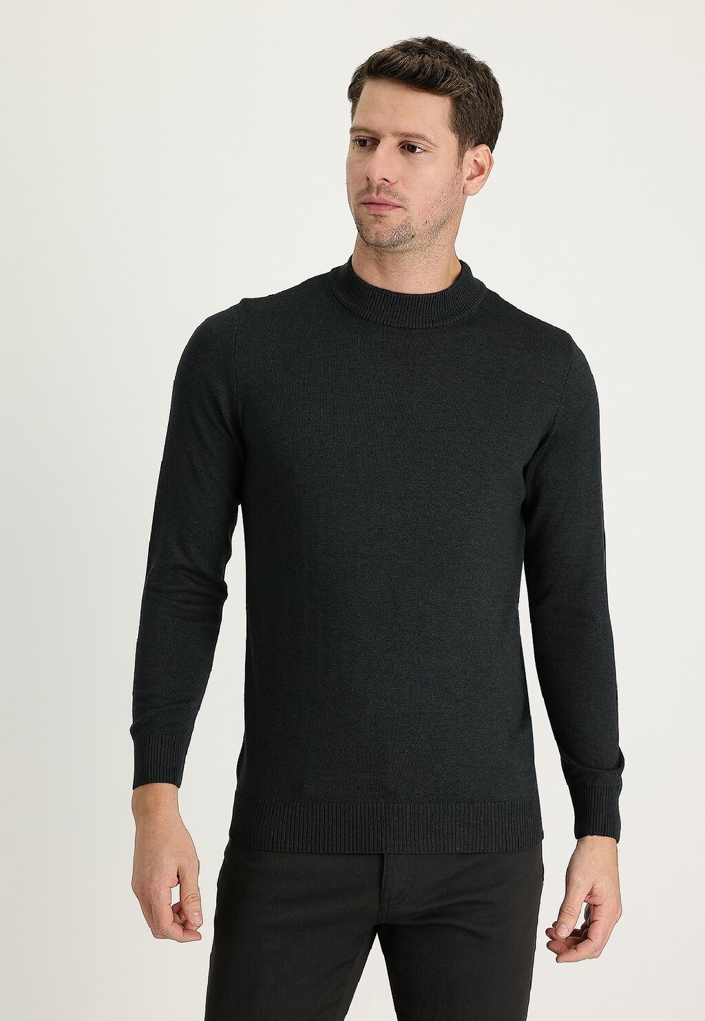 

Вязаный свитер STEHKRAGEN REGULAR FIT Kigili, цвет Dark Anthracite