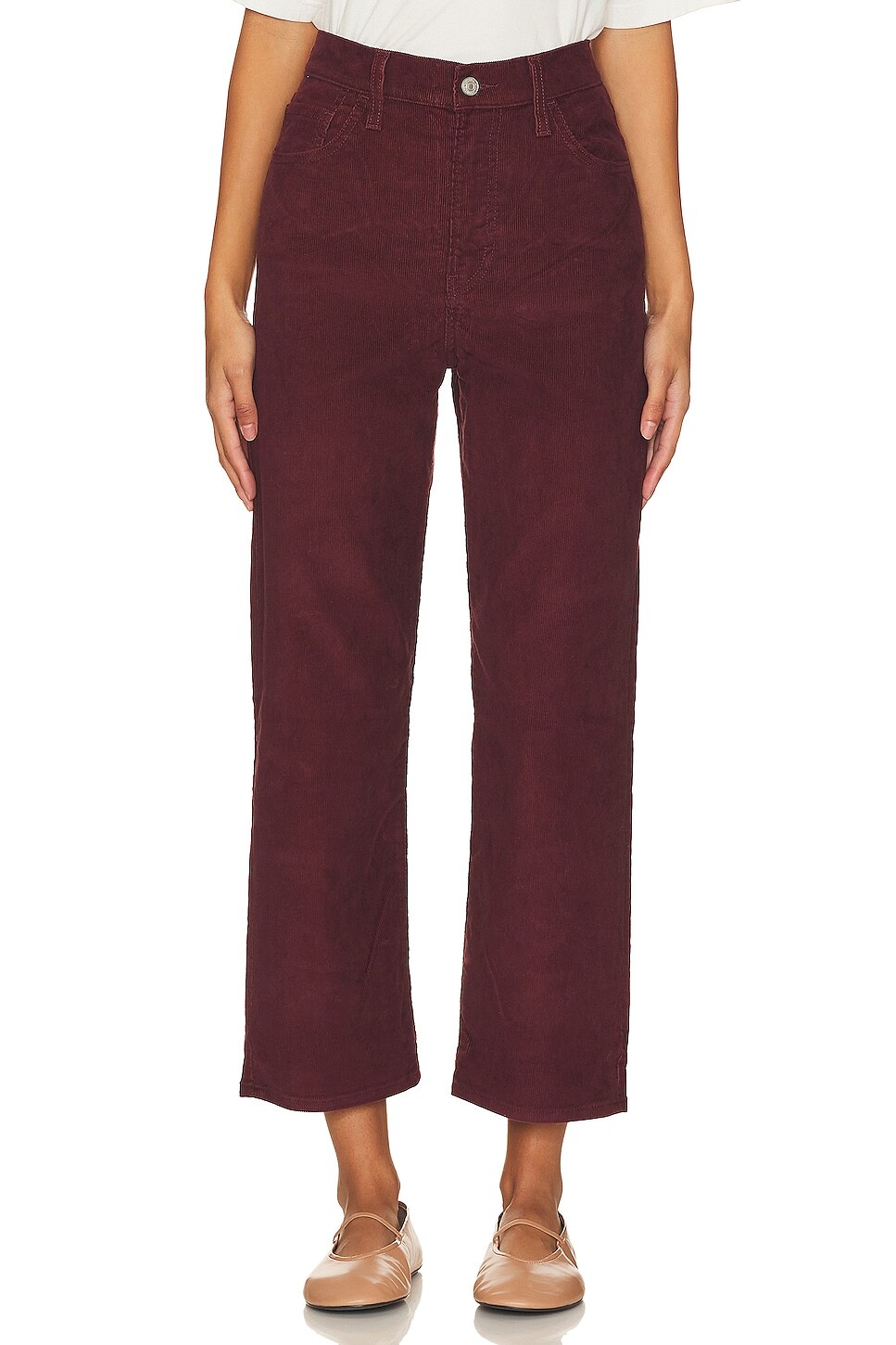 

Брюки LEVI'S Ribcage Straight With Ankle Zip, цвет Decadent Chocolate