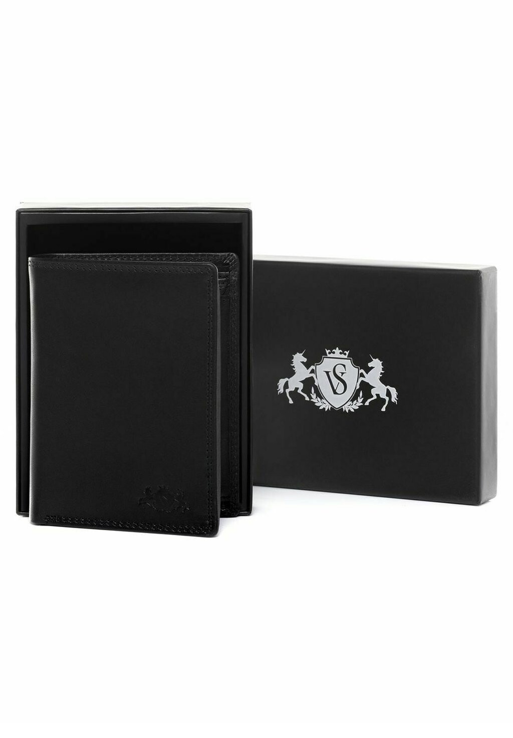 

Кошелек LEATHER WALLET BARNEY SID & VAIN, пестрый черный