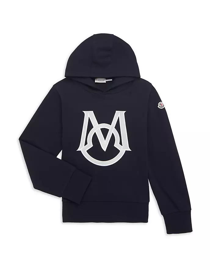 

Толстовка Little Kid's с логотипом «M» Moncler, синий