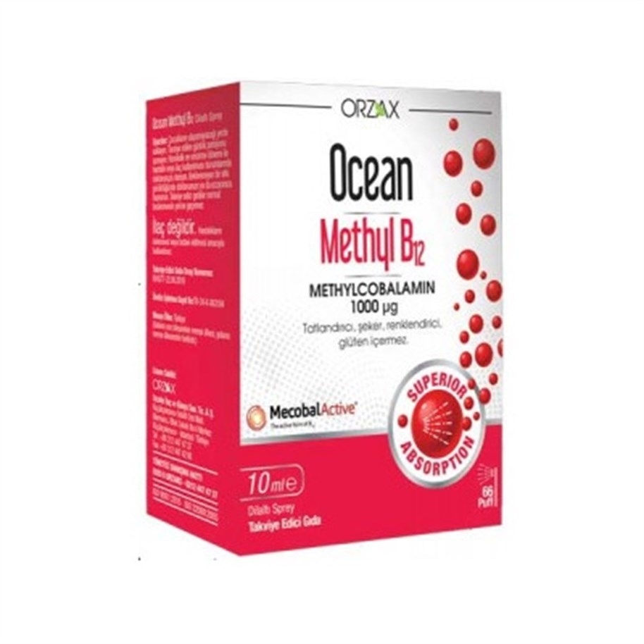 Ocean Methyl B12 Спрей сублингвальный 10 мл ORZAX