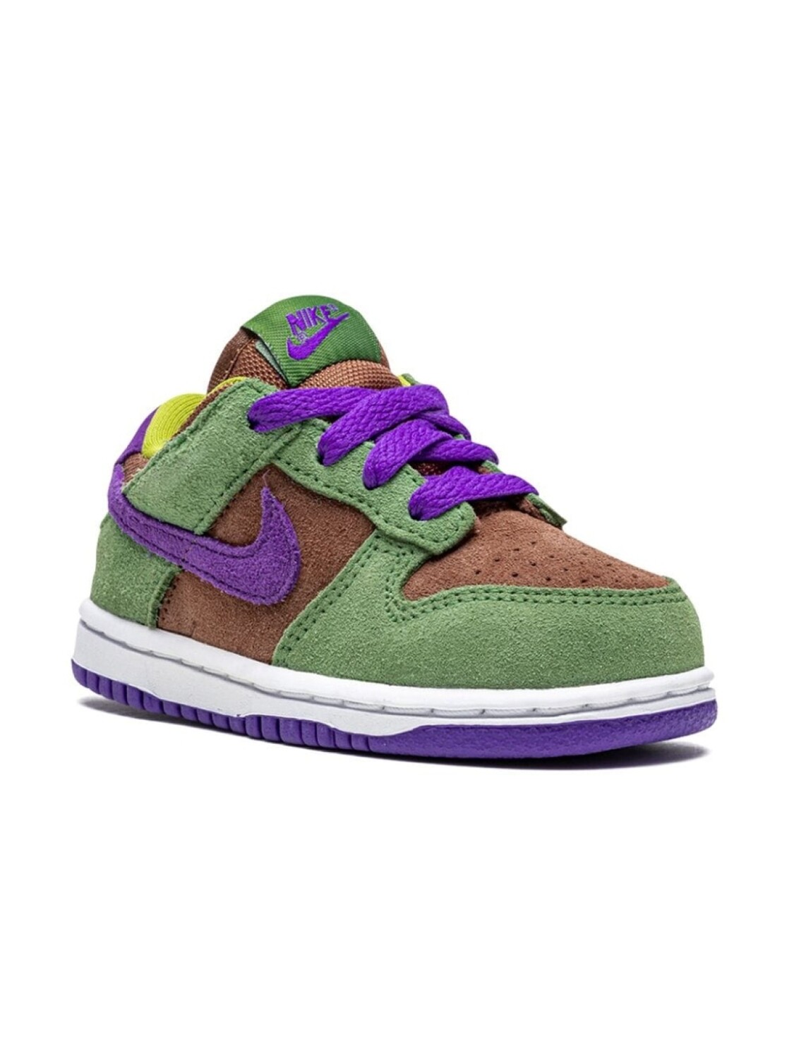 

Кроссовки Dunk Low SP Nike Kids, зеленый