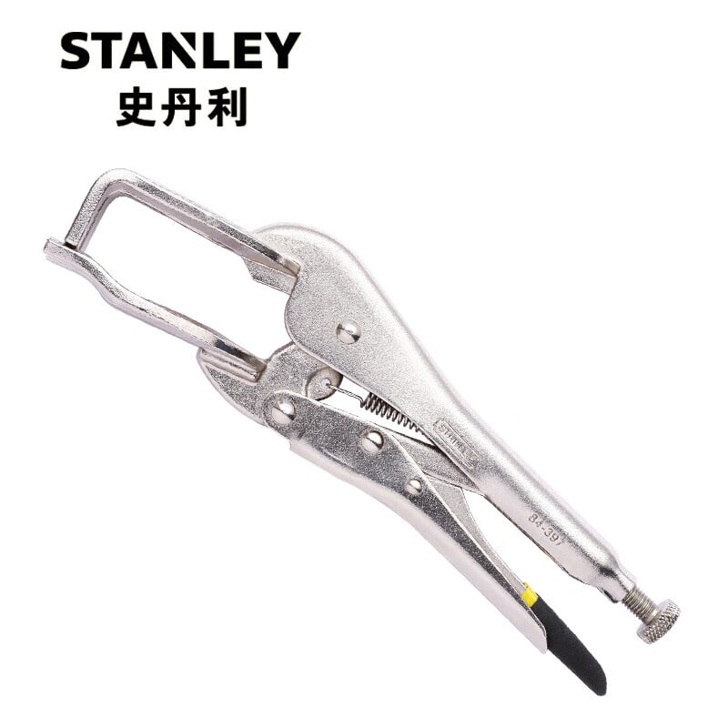 Stanley 84-397-23 Мощные клещи для сварки 9-дюймовые плоскогубцы промышленного класса с фиксированным зажимом, инструмент Мощные плоскогубцы