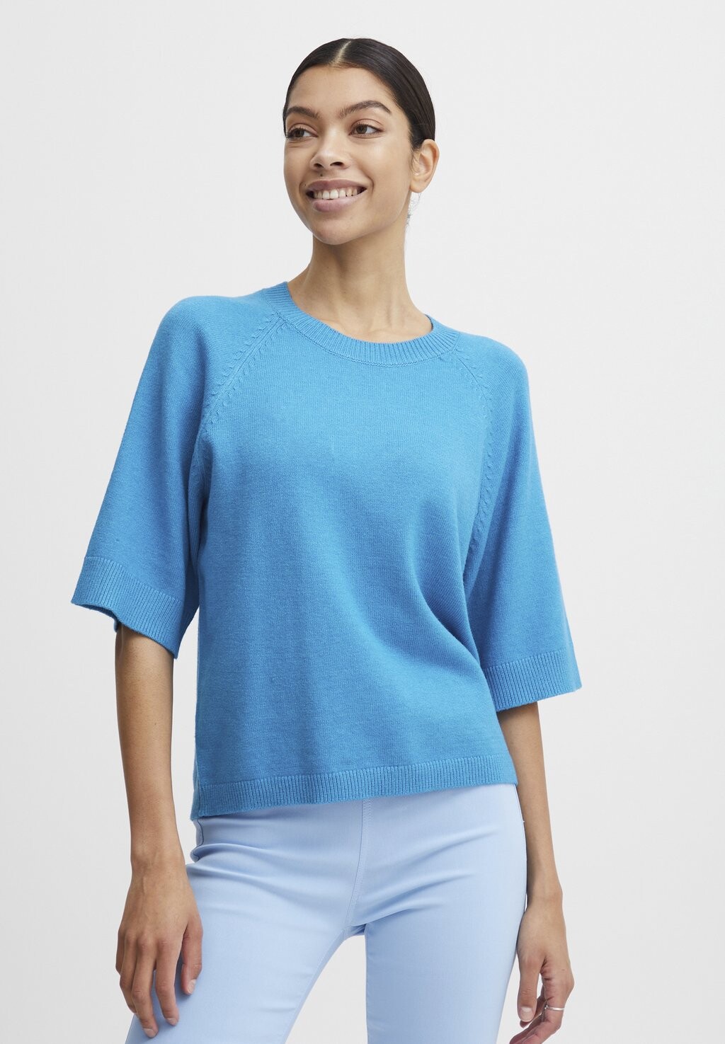 

Свитшот b.young BYNONINA LOOSE, цвет ibiza blue