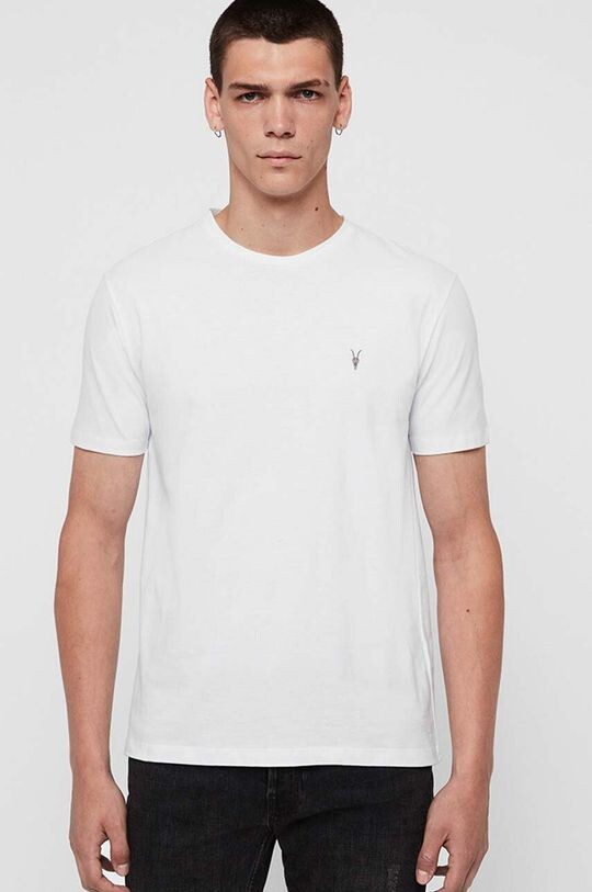 

Хлопковая футболка AllSaints, белый