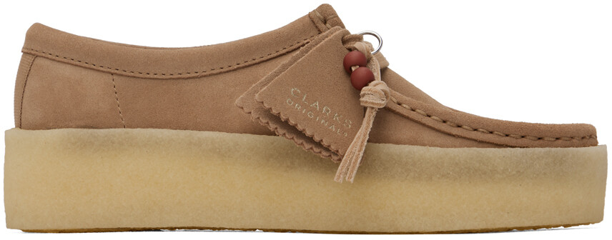 

Розовые дерби Clarks Originals Wallabee Cup, Розовый