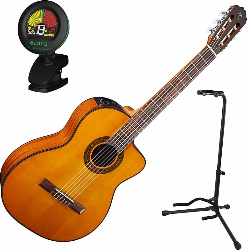 Акустическая гитара Takamine GC1CE-NAT Classical A/E Guitar Bundle